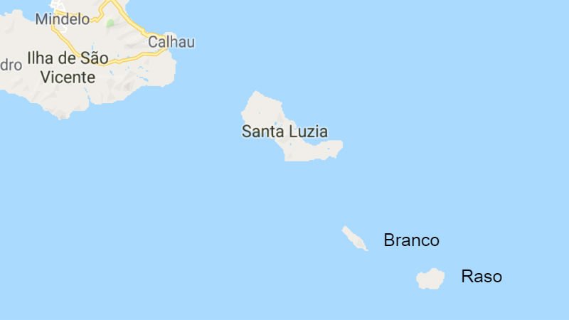 Localisation de la carte Raso en Branco