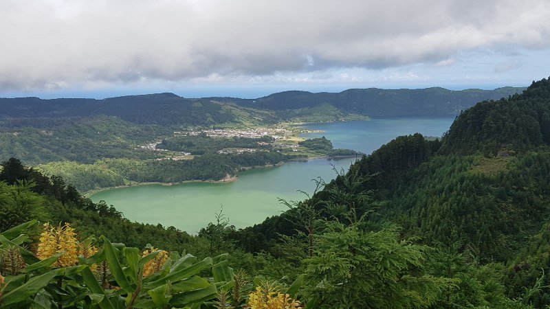Vue d'une île de  Macaronésie 