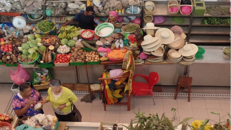 Marché local Assomada - Santiago