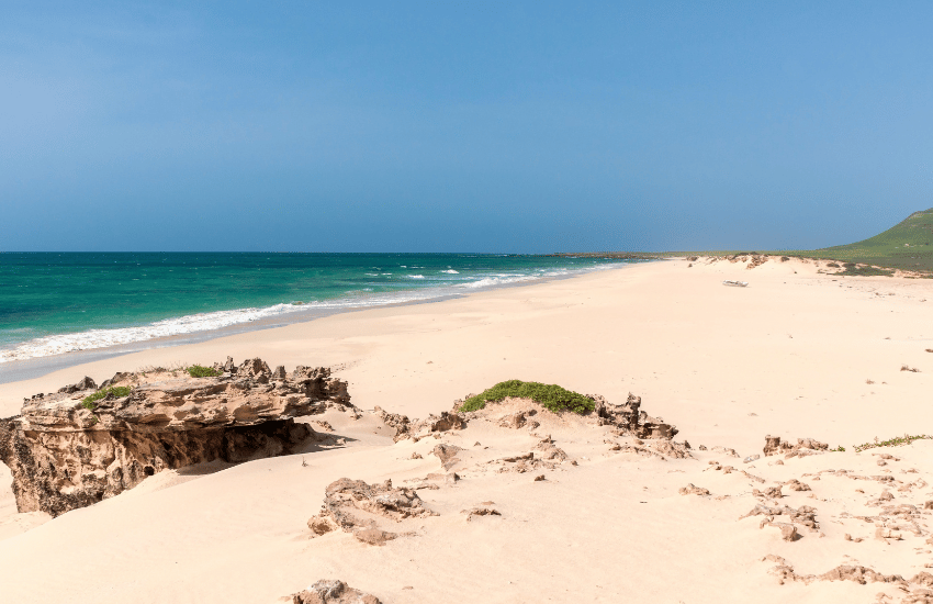 Plage Curralinho, Varandinha, Curral Velho et Santa Monica